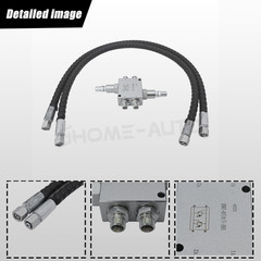 Mini Excavator Cushion Valve Kit Complete for Swivel Motor Assembled