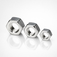 Metric Hex Nuts Stainless Steel 18-8 DIN 934 M2 M2.5 M3 M3.5 M4 M5 M6 M8 M10 M12