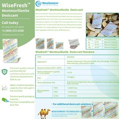 10 Gram Clay Desiccant Packets Food Grade Moisture Absorber for Food Storage