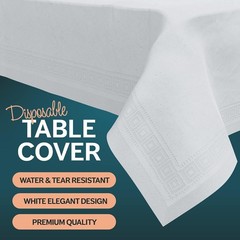 Disposable 3-Ply Paper Tablecloths