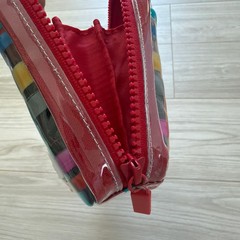 Hobonichi Drawer Pouch Ane Transparent Check Used Official Japan Used