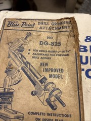 Blue Point Tools USA 1/8″ to 3/4″ Drill Grinding Attachment DG-825