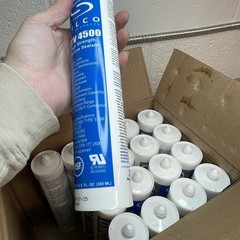 PACK OF 6 RTV 4500 Silicone Sealant Adhesive White 10.3oz – Sil-bond