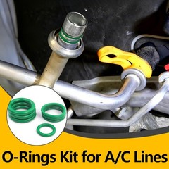 485 PCS Metric AC O Ring Kit – Automotive A/C System Seal Kit Compatible with…