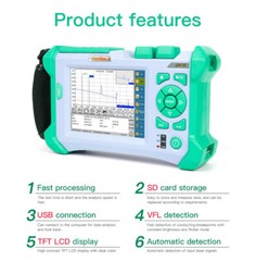 4 Wavelengths QX50 SM MM Singlemode and Multimode OTDR 850/1300nm+1310/1550nm