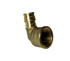 10 Pcs XFITTING 1/2 Pex A X 1/2 Female Elbow, Expansion FNPT Elbow, 201-2-1=10