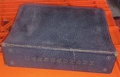 1936 Carborundum Company Binder With 7 Books Inside SEE LIST IN DESCRIPTION Old!