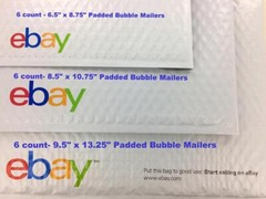 eBay Branded Shipping Supplies Kit Lot Boxes Padded Envelopes Tape Tissue 44 Ct