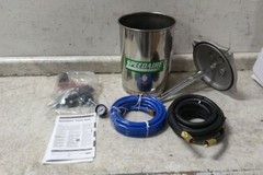 Speedaire 6Z899 2.5 Gal Capacity 50 Max PSI Stainless Steel Paint Tank