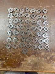 50X 2″ X 5/8″ FLAT TIP Cutter for Scarifier Concrete Grinder 12 Point EDCO CP305