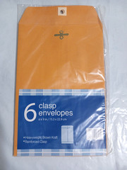 Heavyweight brown craft clasp envelopes. 10 packs 60 envelopes 6 X 9 inches NEW