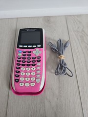 Texas Instruments TI-84 Plus C Silver Edition Graphing Calculator Pink