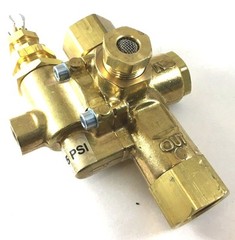 GAS POWERED AIR COMPRESSOR PILOT UNLOADER VALVE 145/175 PSI, 3/4” FEMALE