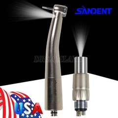 NSK Style Dental LED Fiber Optic High Speed Handpiece / With 6Hole Quick Coupler