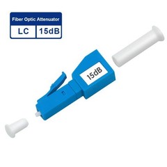 15dB LC Attenuator LC/UPC SM Single Mode Fixed Optical Attenuator Male Female