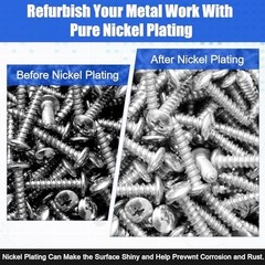 30 Pcs Pure Nickel Strips 100x44mm Sheets for Electroplating & DIY Projects