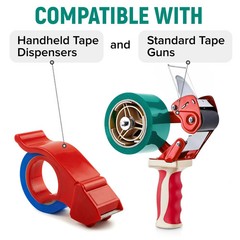2″ x 110 Yards Multi-Color Packing Tape, 6 Colors Pack – 2.0 Mil Carton Sealing