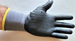 6-Pair Flexi-Guard D’LUXE Glove Ultra-Lightweight breathable Dotted palms