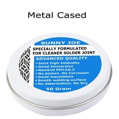 Quality Metal Cased Rosin Soldering Flux Paste Solder Welding Grease 50G