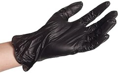 Disposable Vinyl Gloves, 2.75 Mil. Palm, 3.9 Mil. Fingers, Medium, 100-Count