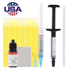 Dental Orthodontic Light cure adhesive kit Resin For bonding Bracket Braces