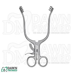Weitlaner Retractor 6.5″ 3×4 Prong Sharp Surgical Veterinary Instrument German G