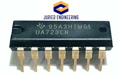 1PCS UA723CN UA723 (Direct Replacement LM723CN LM723)+ Sockets