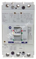 Open Pre-owned Allen Bradley 140G-G6E3-D16 /A 160A 3-P G Frame Circuit Breaker