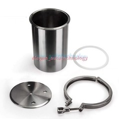 1x NEW Stainless steel Dispenser pressure tank Dispensing storage bucket 1L