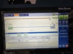 EXFO MAX-715B-M1-EA-RF SM 1310 1550 OTDR iOLM iAVD with PM VFL WiFi BT MaxTester