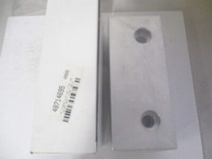 Gibraltar (428-1084) 6 x 2-1/2 x 1 OAL Aluminum Flat/No Step Vise Jaw – Set of 2