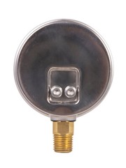 Pressure Gauge,Liquid Filled,2″ Dia,0-160 PSI,1/4 NPT Lower Mount