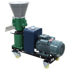 Upgraded Feed Pellet Mill Machine 12mm Plate 3Rollers Output 120-150KG/h 220V