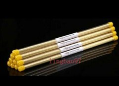 100Pcs Ø0.70-Ø1.40 X400 mm CNC EDM Drilling Electrodes Single Channel Brass Tube