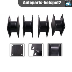 4PCS Vibratory Plate Compactor Rubber Isolator Shock Mount For Stanley Hydraulic
