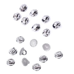 32Models Dental Orthodontic Bondable Lingual Buttons Round/Rectangular Base