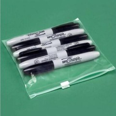 250 Pcs Clear Zip Top Slider Bags, Reclosable, 2.75 Mil, 6″ x 9″