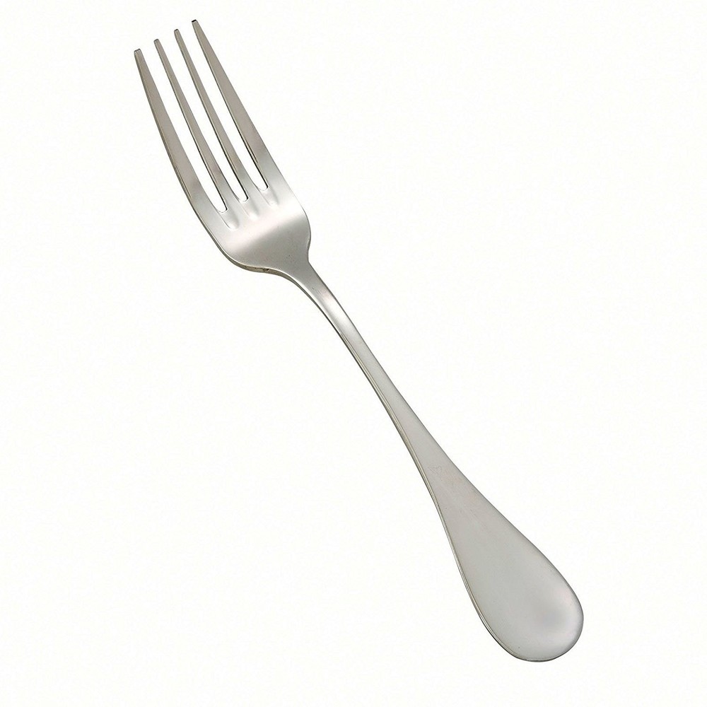 Winco Venice 18/8 Stainless Steel Dinner Forks-1 Dozen Pack Silver Na