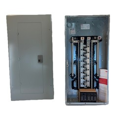 ABB 200 Amp 30/60 Main Lug Load Center Breaker Panel PAL3020PA With 4 Breakers