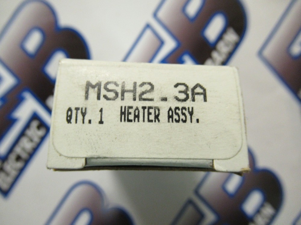 Cutler Hammer MSH2.3A Overload Heater Element – NEW