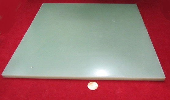 Micarta Phenolic G10FR4 Sheet .375″ (3/8″) Thick x 12″ x 12″