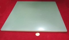 Micarta Phenolic G10FR4 Sheet .375″ (3/8″) Thick x 12″ x 12″