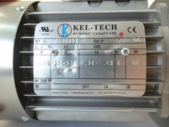 1/4HP KEL-TECH AL1445C Motor, 1680RPM, 332-575V