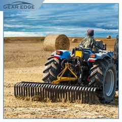 3 Pt Rock Rake 60” Landscape Soil Gravel Lawn for Cat 1 Campact Tractor Heavy