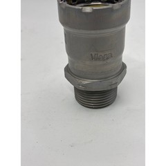 Viega MegaPressG 25111 Carbon Steel 1inP x 1in MPT Gas Pipe Adapter Fitting 5ct