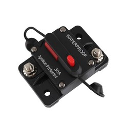 30A-300A Amp Circuit Breaker Audio Fuse 12V-48V DC Car Boat Manual Reset Switch