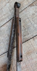 Vintage Wood Handled Non-adjustable Tweezer Dividers Unmarked…9″