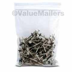 5×7 Clear Plastic Zipper Poly Locking Reclosable 2 Mil Bags Zip 100 1000 5000