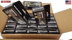Bostitch Office B8 PowerCrown Premium Staples, 0.25 Inch Leg, Full-Strip silver