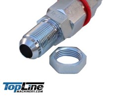 TL25 #12 JIC Flat Face 1/2 body Hydraulic Quick Connect Coupler Set Skid Steer